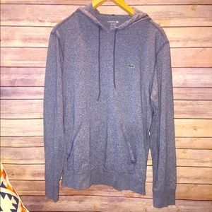 Lacoste Jersey Pullover hoodie Size M! Perfect